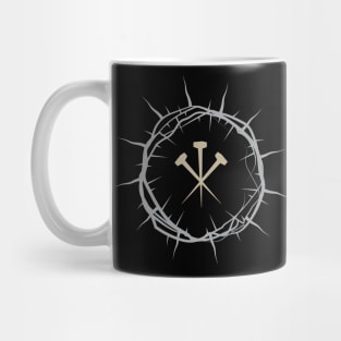 Crown of Thorns with Nails Mug